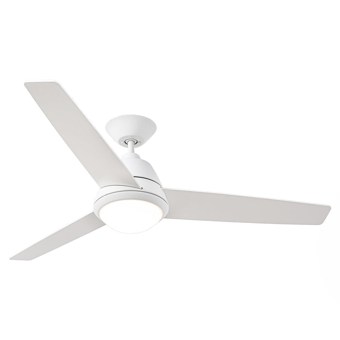 52" 4 Speed Wall Control Ceiling Fan with LED Lighting