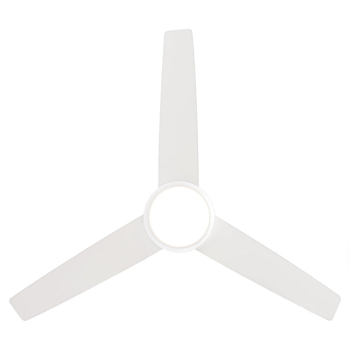 52" 4 Speed Wall Control Ceiling Fan with LED Lighting