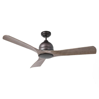 54" Hamptons Industrial 3 Blades LED Ceiling Fan with Remote Control