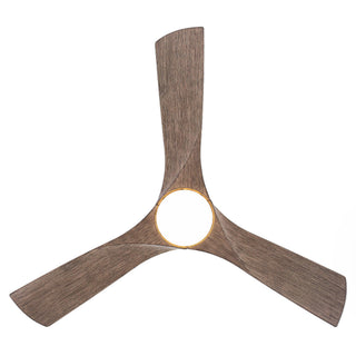 54" Hamptons Industrial 3 Blades LED Ceiling Fan with Remote Control