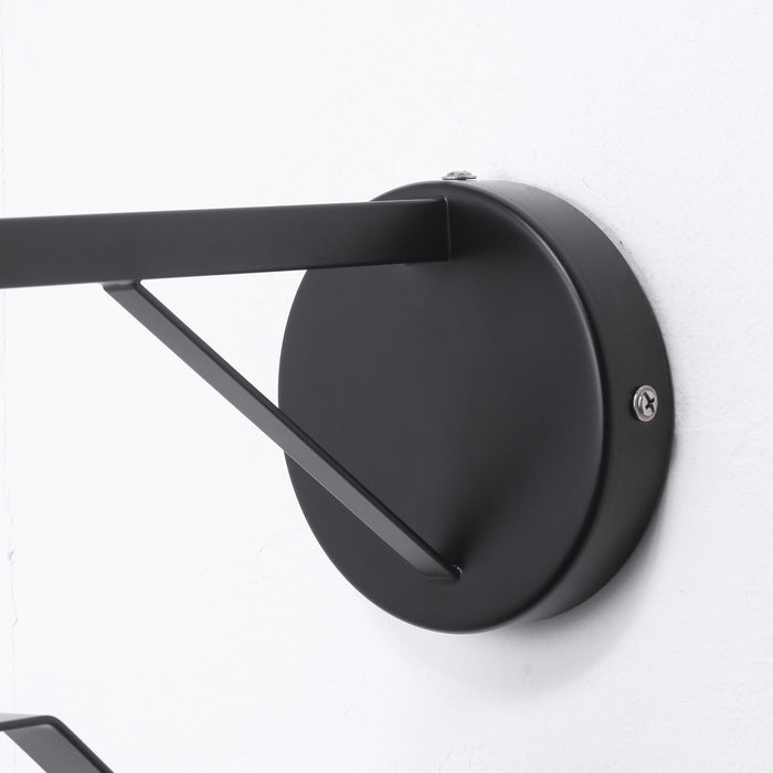 20 Inch Doris Downrod Fan Wall Mount Fan with LED Light and Remote Control