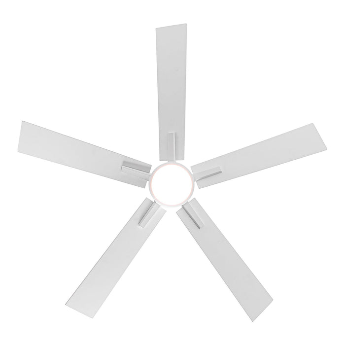 48" DC Motor 5 Blades Modern Downrod Mount Ceiling Fan