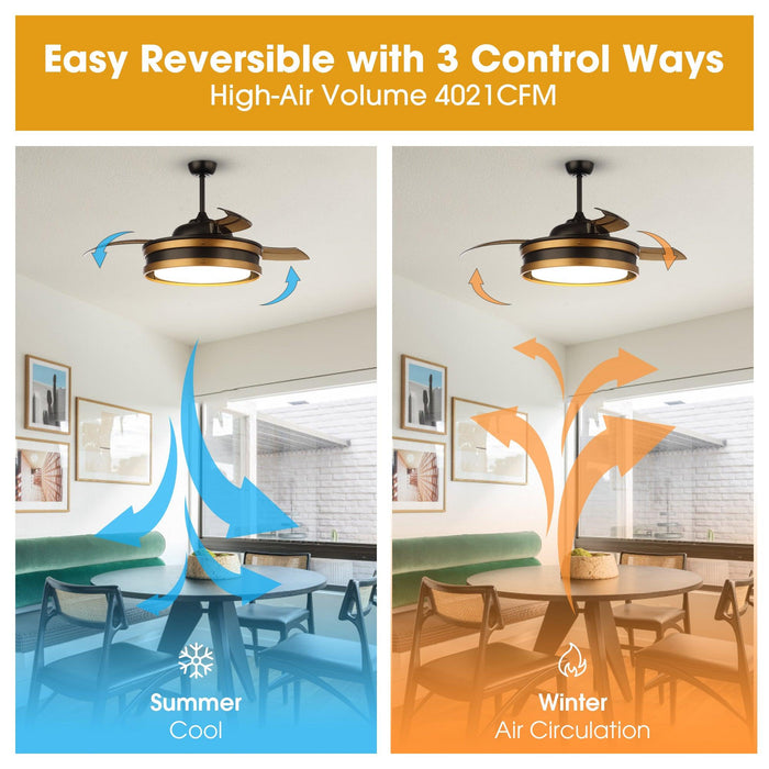 52" Cochin Smart Fan with LED Light