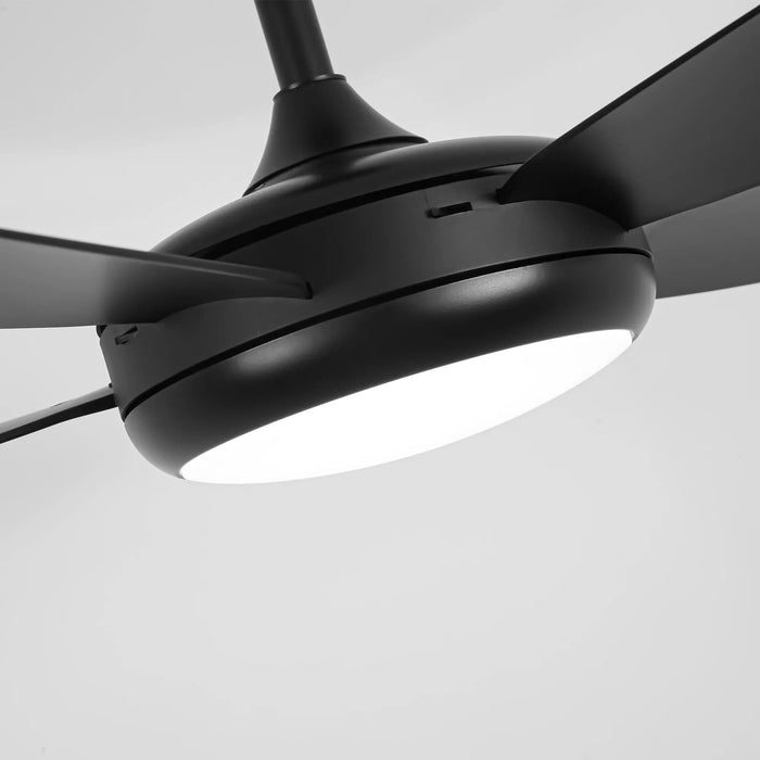 42 Inch Gladys Modern Black LED Ceiling Fan with Remote Control