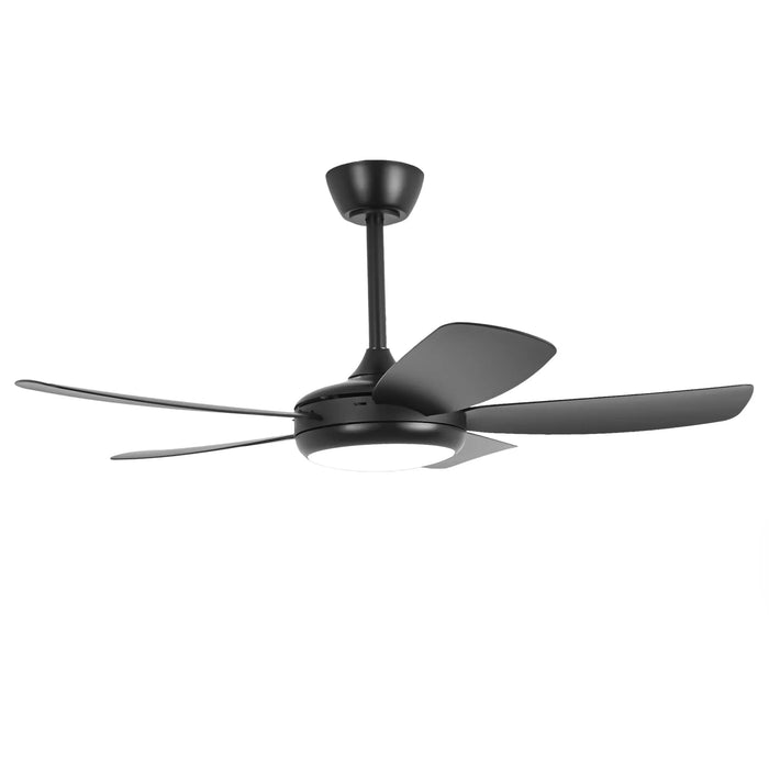 42 Inch Gladys Modern Black LED Ceiling Fan with Remote Control