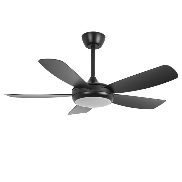 42 Inch Gladys Modern Black LED Ceiling Fan with Remote Control