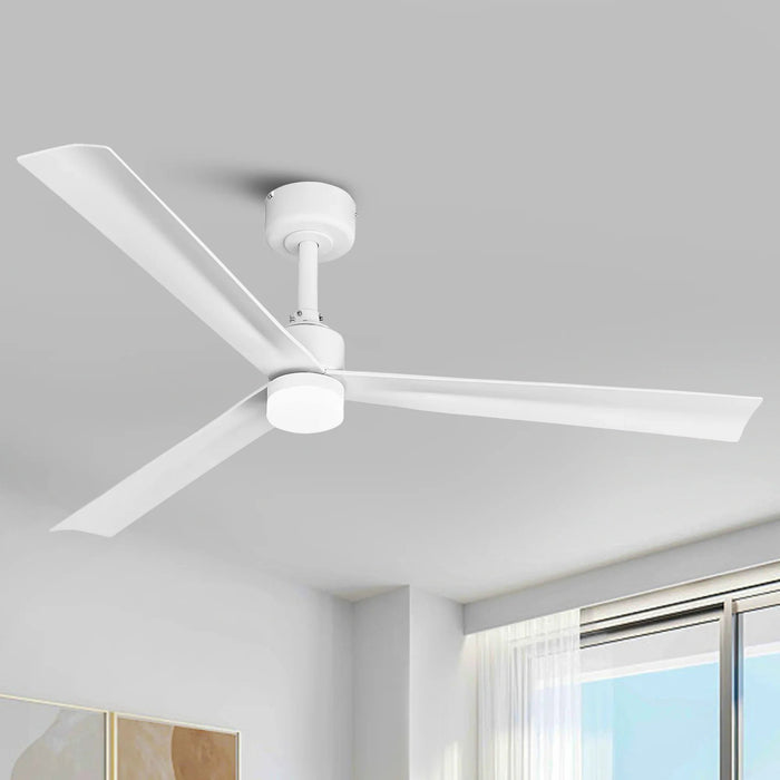 50 Inch Rae Modern Downrod Mount LED Ceiling Fan with Remote Control