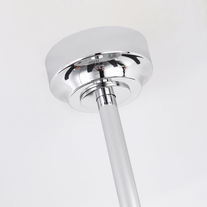 52 Inch Oregon DC Motor Modern Downrod Ceiling Fan with LED Light