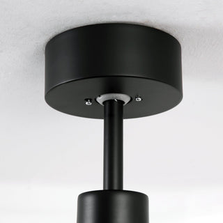 52 Inch Bernice DC Motor Industrial Downrod Ceiling Fan with LED Light and Remote Control