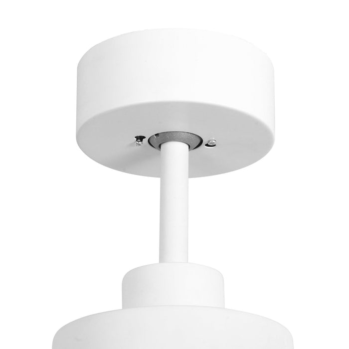 52 Inch Bernice DC Motor Industrial Downrod Ceiling Fan with LED Light and Remote Control