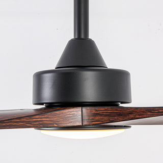 60 Inch Alexi Hamptons DC Motor Modern Downrod Ceiling Fan with LED Light