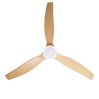 52" Halo Modern Downrod Ceiling Fan with LED Light