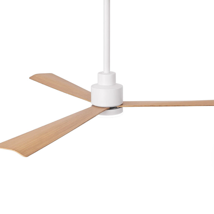 52 Inch Dinah Modern Downrod Mount Ceiling Fan with Remote Control and LED Light