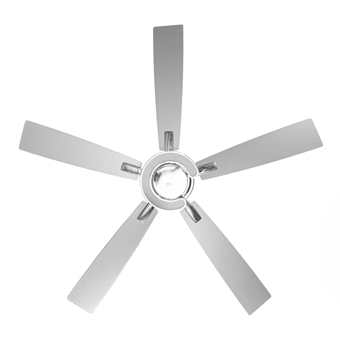 52 Inch Arlen Double-sided Blades Downrod Mount LED Ceiling Fan with Remote Control