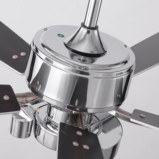 52 Inch Arlen Double-sided Blades Downrod Mount LED Ceiling Fan with Remote Control