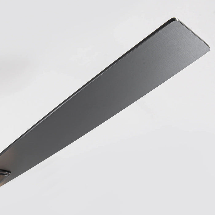 52 Inch Levi Double-sided Blades Downrod Mount LED Ceiling Fan with Remote Control