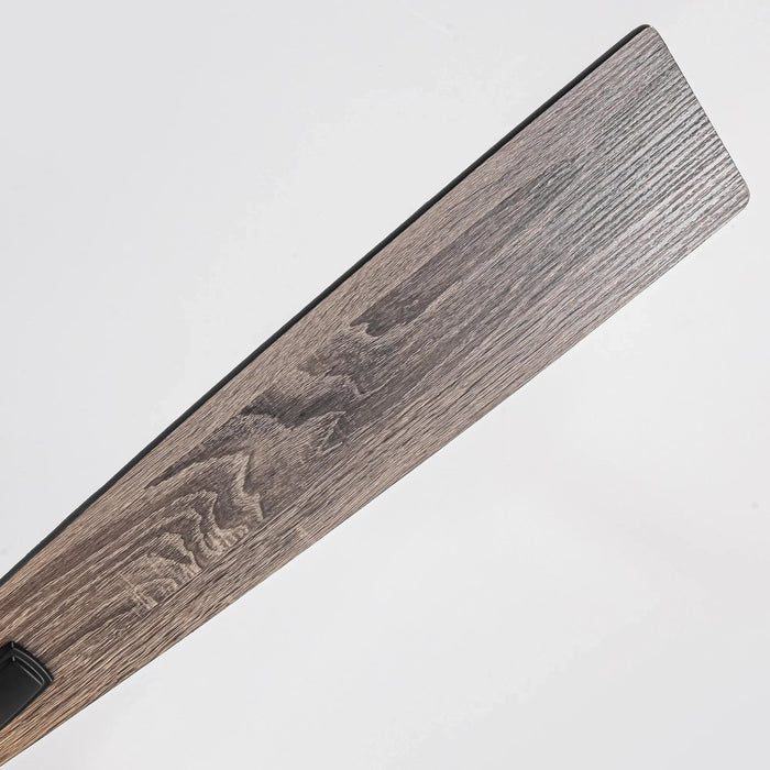 52 Inch Levi Double-sided Blades Downrod Mount LED Ceiling Fan with Remote Control