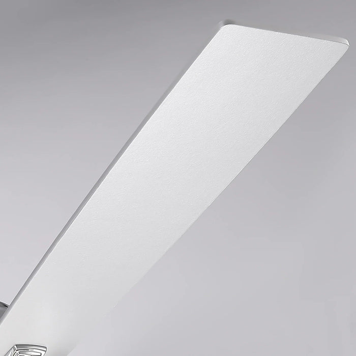 52 Inch Levi Double-sided Blades Downrod Mount LED Ceiling Fan with Remote Control