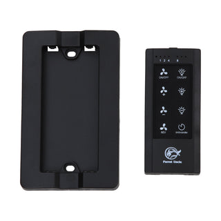 42 Inch Wythe IPX5 Hamptons Outdoor Downrod Hanging Buckle LED Fan with Remote Control