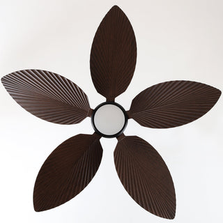 42 Inch Wythe IPX5 Hamptons Outdoor Downrod Hanging Buckle LED Fan with Remote Control