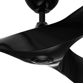 52" Wesley Hamptons Industrial DC Motor Downrod Mount Reversible Ceiling Fan with Remote Control