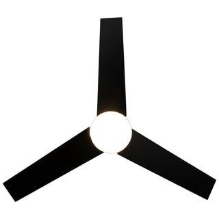 48" Hamptons Flush Mount Ceiling Fan 3 Blades with LED Lighting and Remote Control
