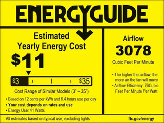 52" Alward Smart Fan with Light Kit