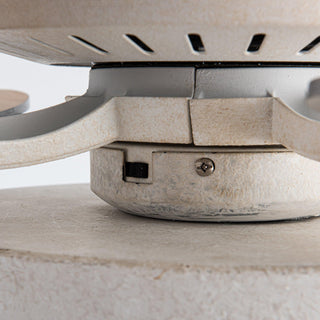 48" New Delhi Hamptons Farmhouse Flush Mount Reversible Ceiling Fan with Lighting