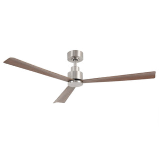 52 Inch Esther Hamptons 3-Blades Modern Downrod Mount Ceiling Fan with Remote Control