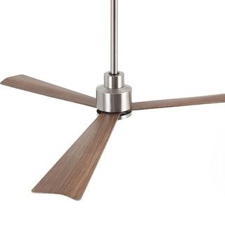 52 Inch Esther Hamptons 3-Blades Modern Downrod Mount Ceiling Fan with Remote Control