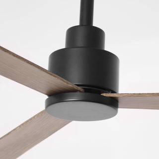 52 Inch Esther Hamptons 3-Blades Modern Downrod Mount Ceiling Fan with Remote Control