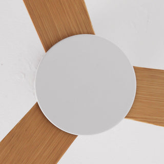52 Inch Esther Hamptons 3-Blades Modern Downrod Mount Ceiling Fan with Remote Control