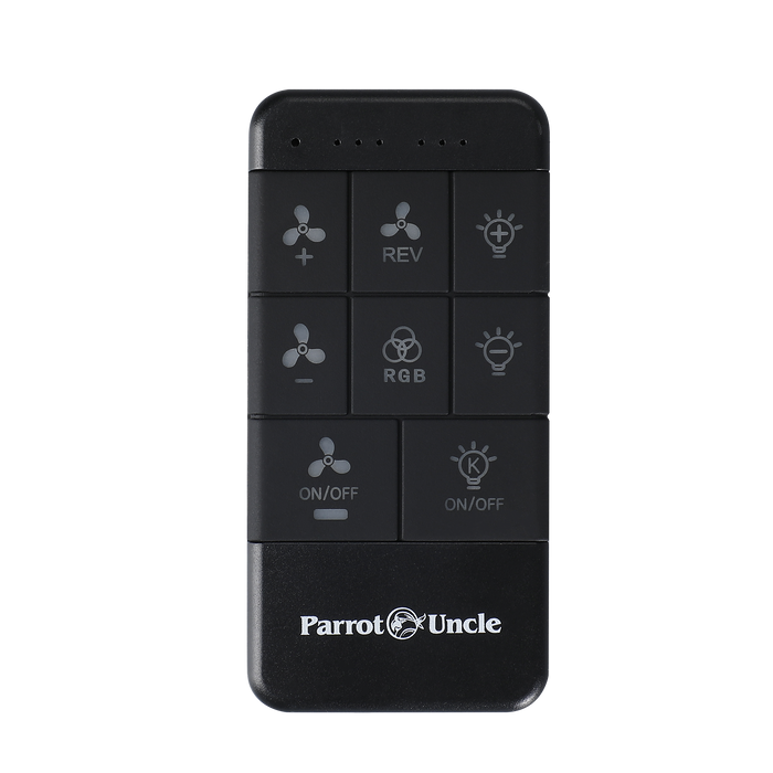 52 Inch Antique Bronze Golden Boyd Downrod Mount RGB LED Smart Fan