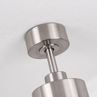 52" Ashby Hamptons Industrial Satin Nickel DC Motor Ceiling Fan with LED Lighting and Remote Control