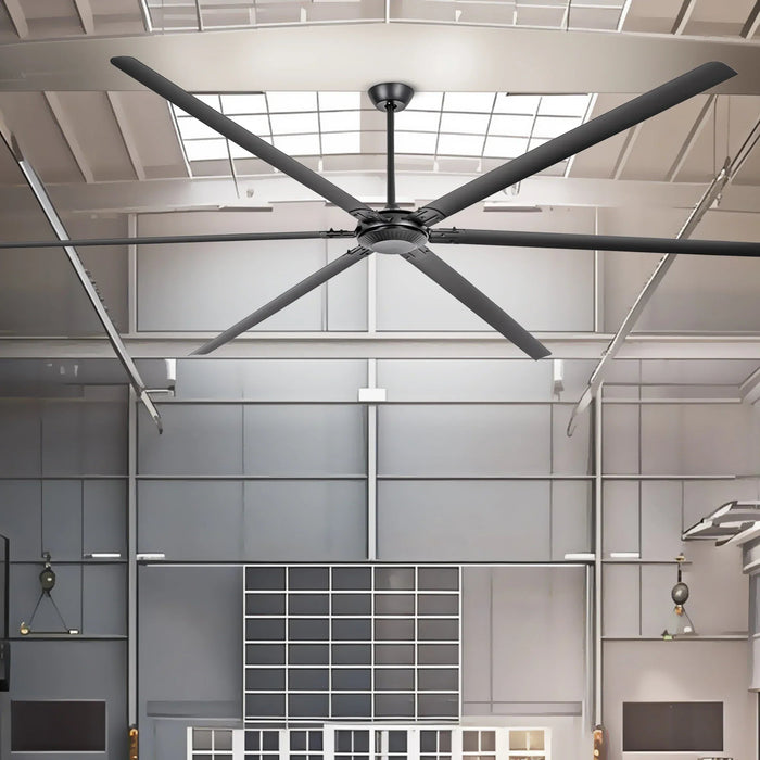 120 Inch HVLS Fan Jupiter Industrial Aluminum Extra Large Ceiling Fan with Remote Control