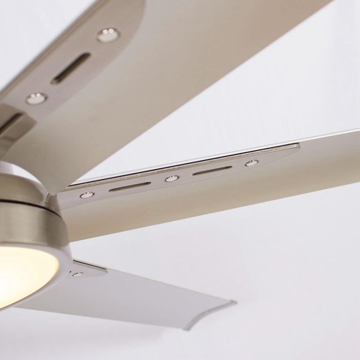 65 Inch Freda DC Motor Modern Downrod Ceiling Fan with LED Light and Remote Control