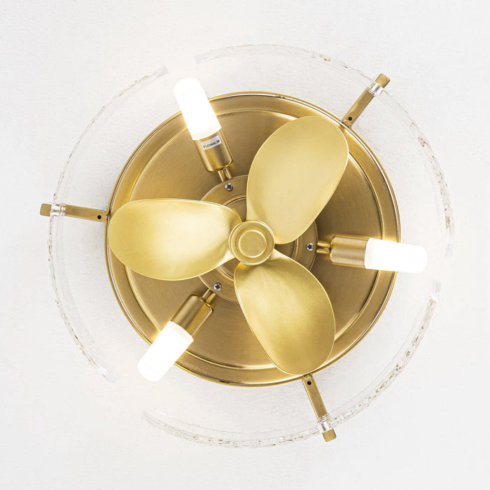 Vaczon DC Motor Ceiling Fan with Light 13 Inch