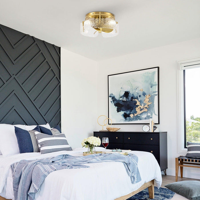 Vaczon DC Motor Ceiling Fan with Light 13 Inch