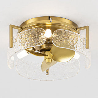 Vaczon DC Motor Ceiling Fan with Light 13 Inch