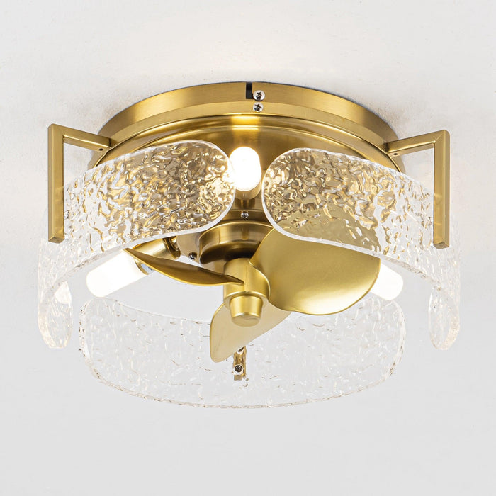 Vaczon DC Motor Ceiling Fan with Light 13 Inch