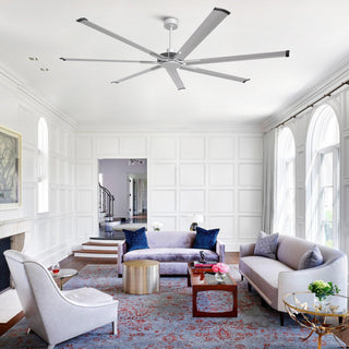 213 cm / 254 cm / 305cm Silent Storm Extra Large Industrial Aluminum Ceiling Fan for Large Spaces