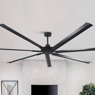 213 cm / 254 cm / 305cm Silent Storm Extra Large Industrial Aluminum Ceiling Fan for Large Spaces