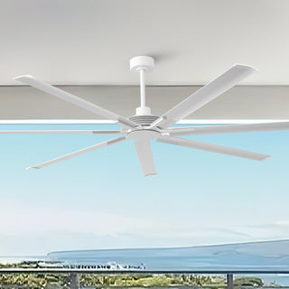 213 cm / 254 cm / 305cm Silent Storm Extra Large Industrial Aluminum Ceiling Fan for Large Spaces