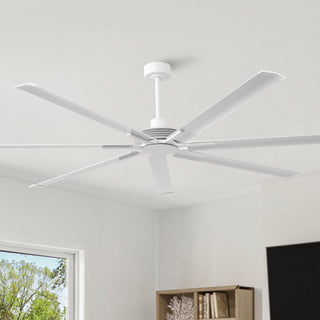 213 cm / 254 cm / 305cm Silent Storm Extra Large Industrial Aluminum Ceiling Fan for Large Spaces