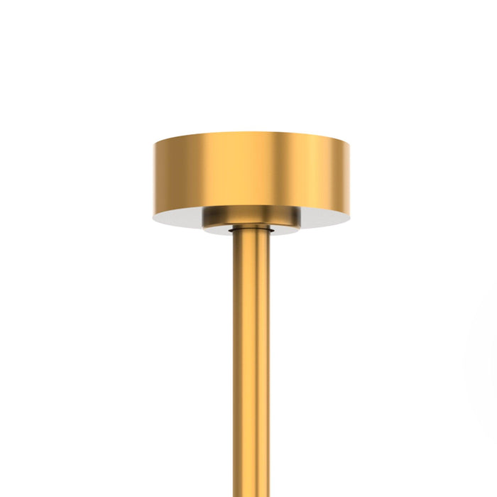 60" Parvez Modern DC Motor Downrod Mount Reversible Ceiling Fan with Lighting and Remote Control