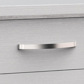 Modern Lucien Wood Nightstand with 2 Drawers For Bedroom