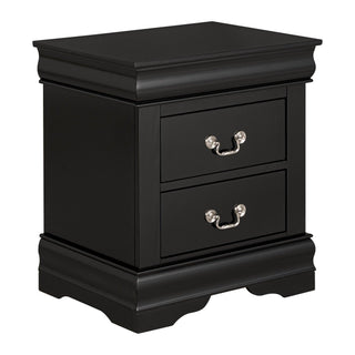 Louis Philippe Transitional Nightstand For Bedroom