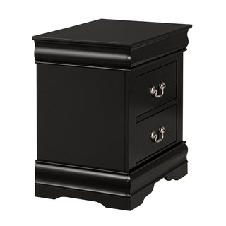 Louis Philippe Transitional Nightstand For Bedroom