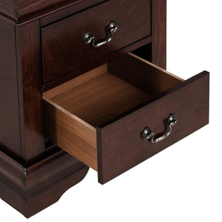 Louis Philippe Transitional Nightstand For Bedroom
