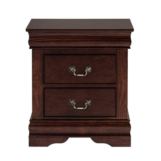 Louis Philippe Transitional Nightstand For Bedroom